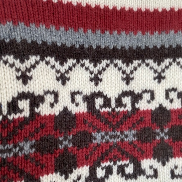 Vintage Alain Manoukian Wool Blend Ribbed Pullover Turtleneck Sweater Size Small - Picture 3 of 8